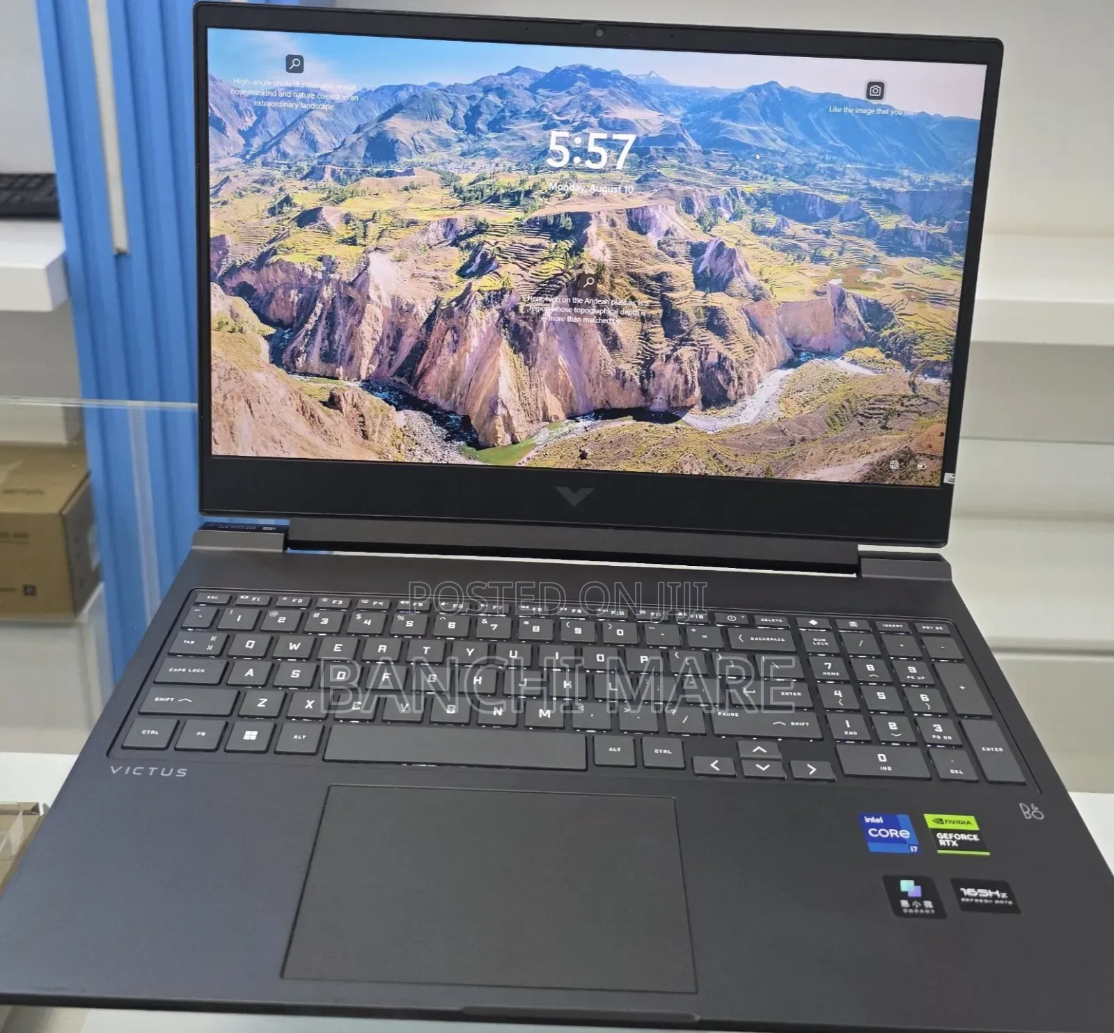 New Laptop HP Victus 16 16GB Intel Core i7 SSD 1T