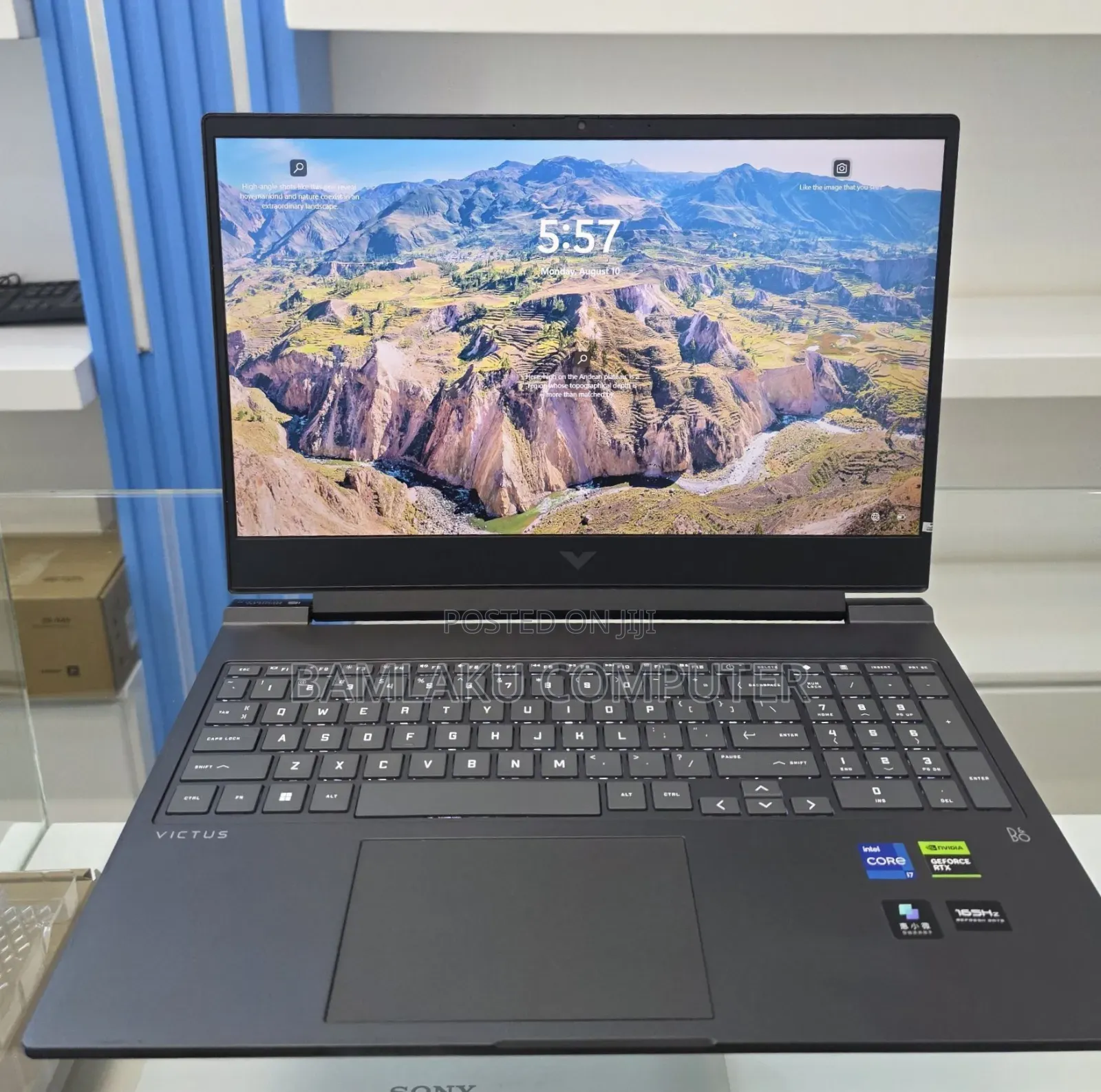 New Laptop HP Victus 16 16GB Intel Core i7 SSD 1T