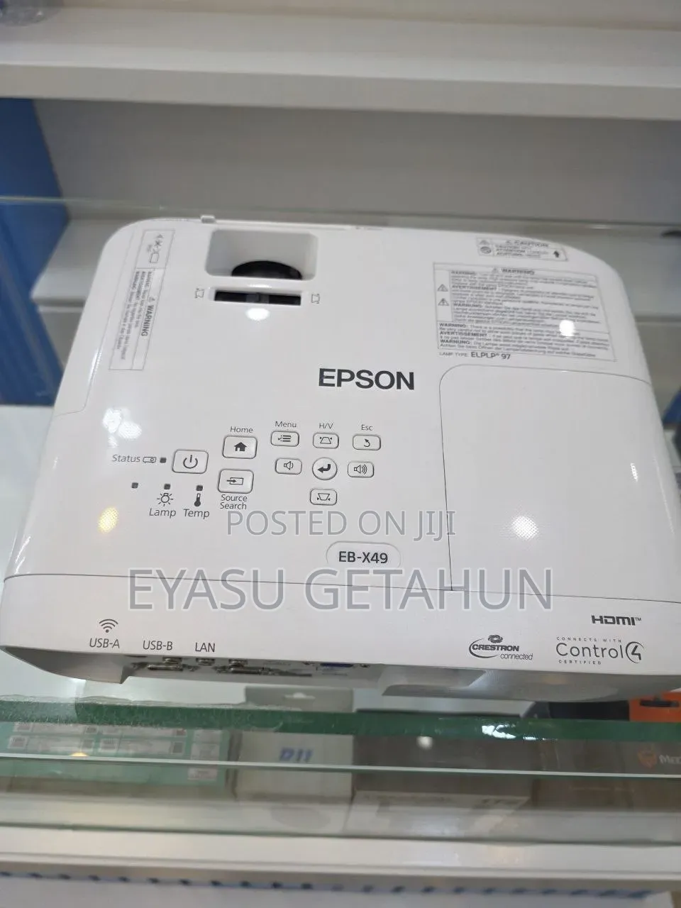 1Brand New EPSON Projector
Model Name: EB -X49
Hardwar