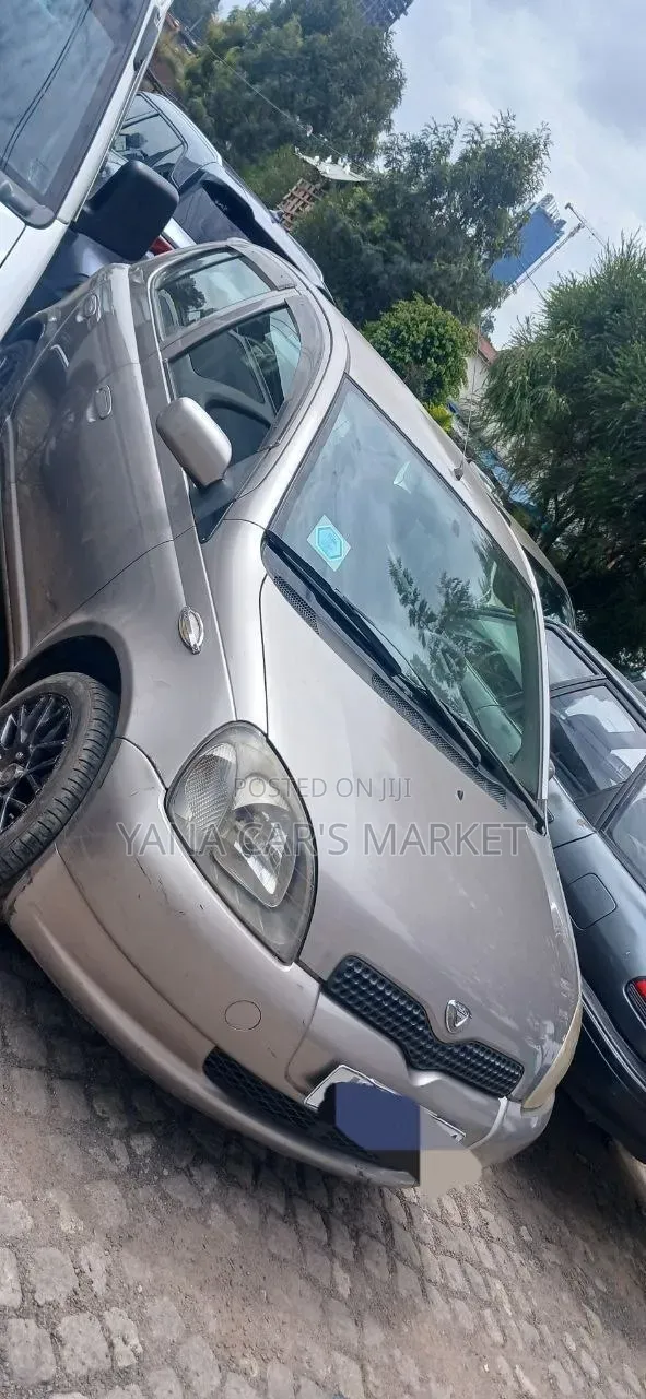 Toyota Vitz 2001 Gray