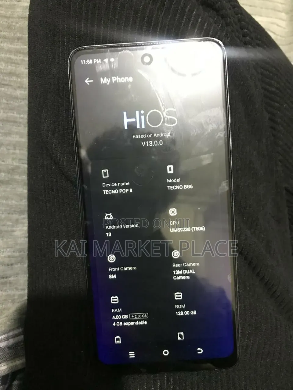 Tecno Pop 8 128 GB