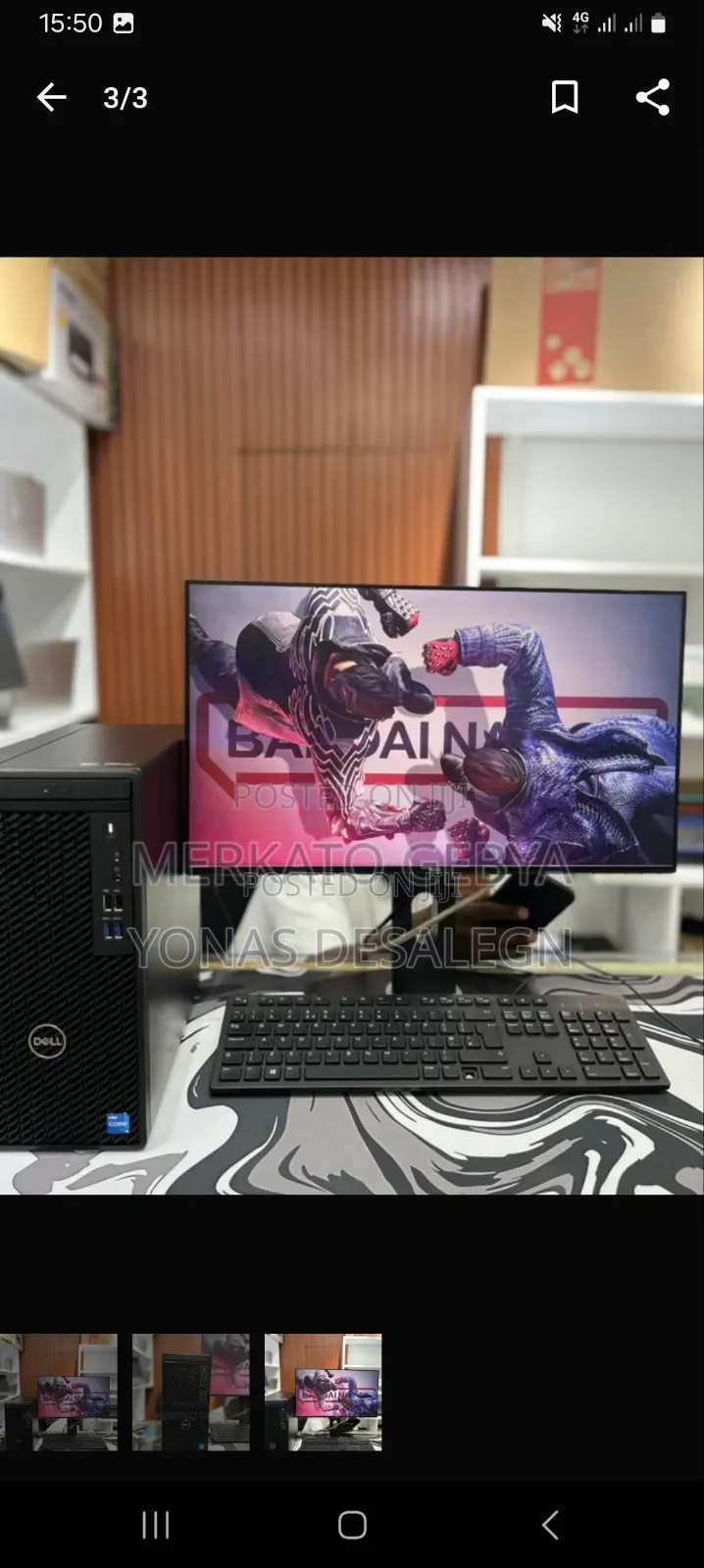 New Desktop Computer Dell OptiPlex 3000 MT 16GB Intel Core i5 SSD 1T