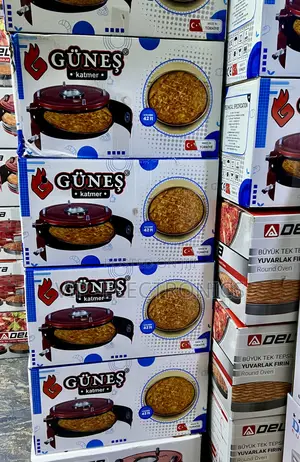 GÜNEŞ Katmer Electric ROUND OVEN Pastry Maker – 42L, Made in Türkiye