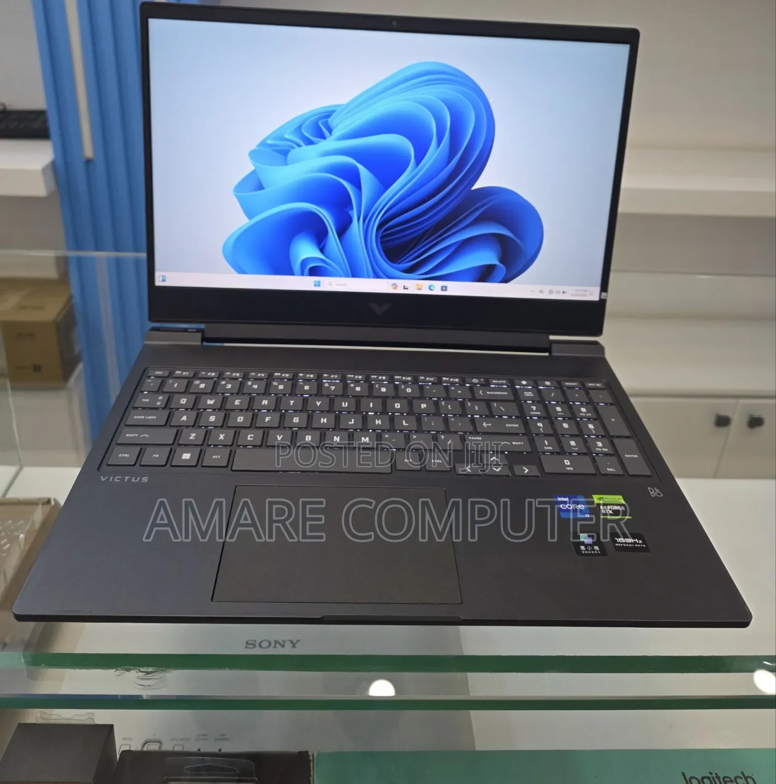 New Laptop HP Victus 16 16GB Intel Core i7 SSD 1T