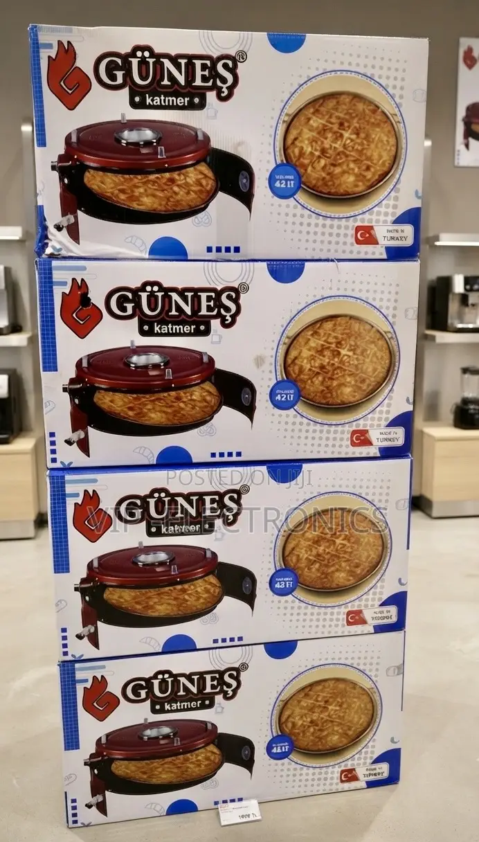 GUNES ROUND OVEN Katmer Electric Pastry Maker