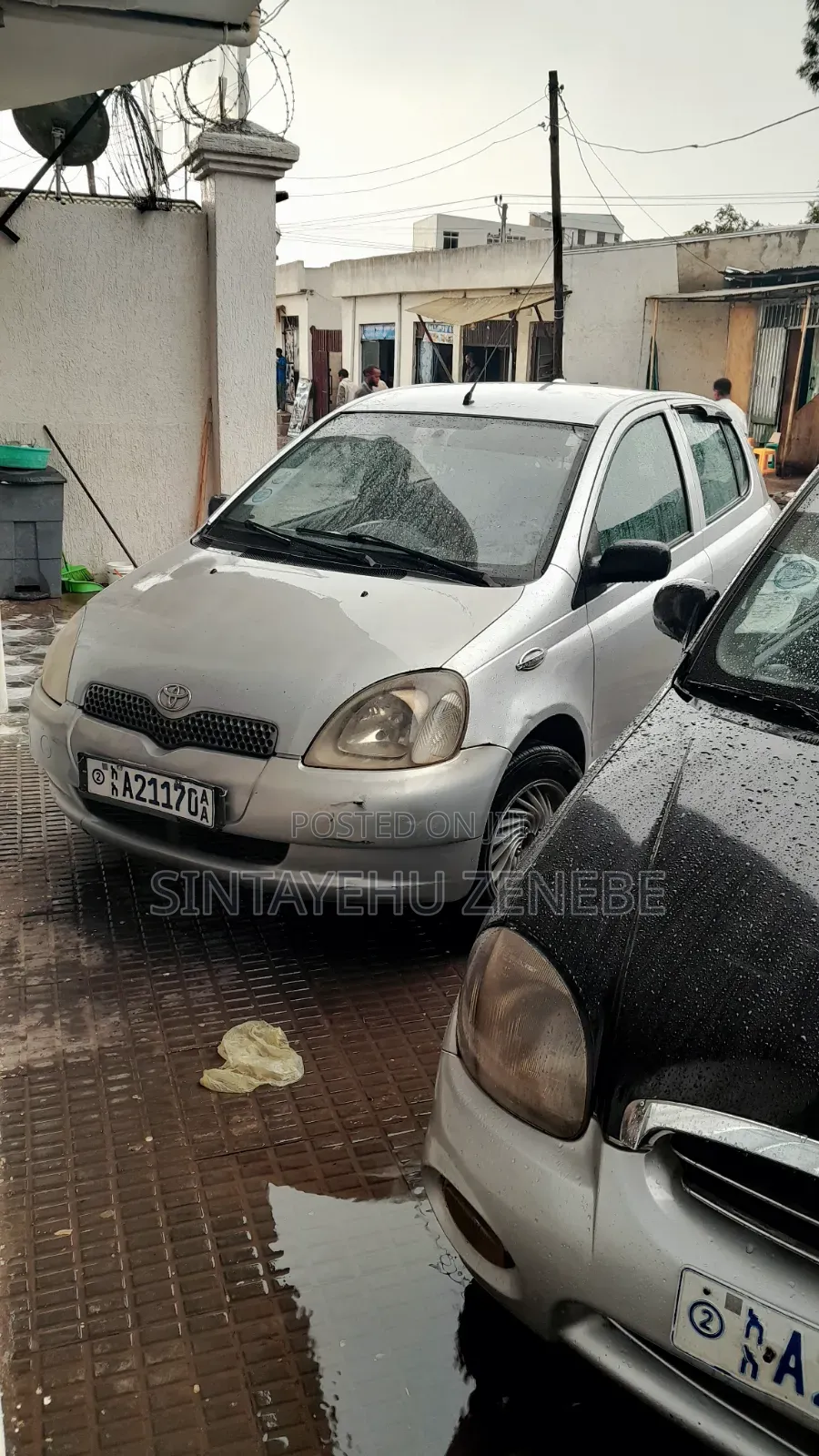 Vitz Yaris Manual 2001 Rental Service With Driver