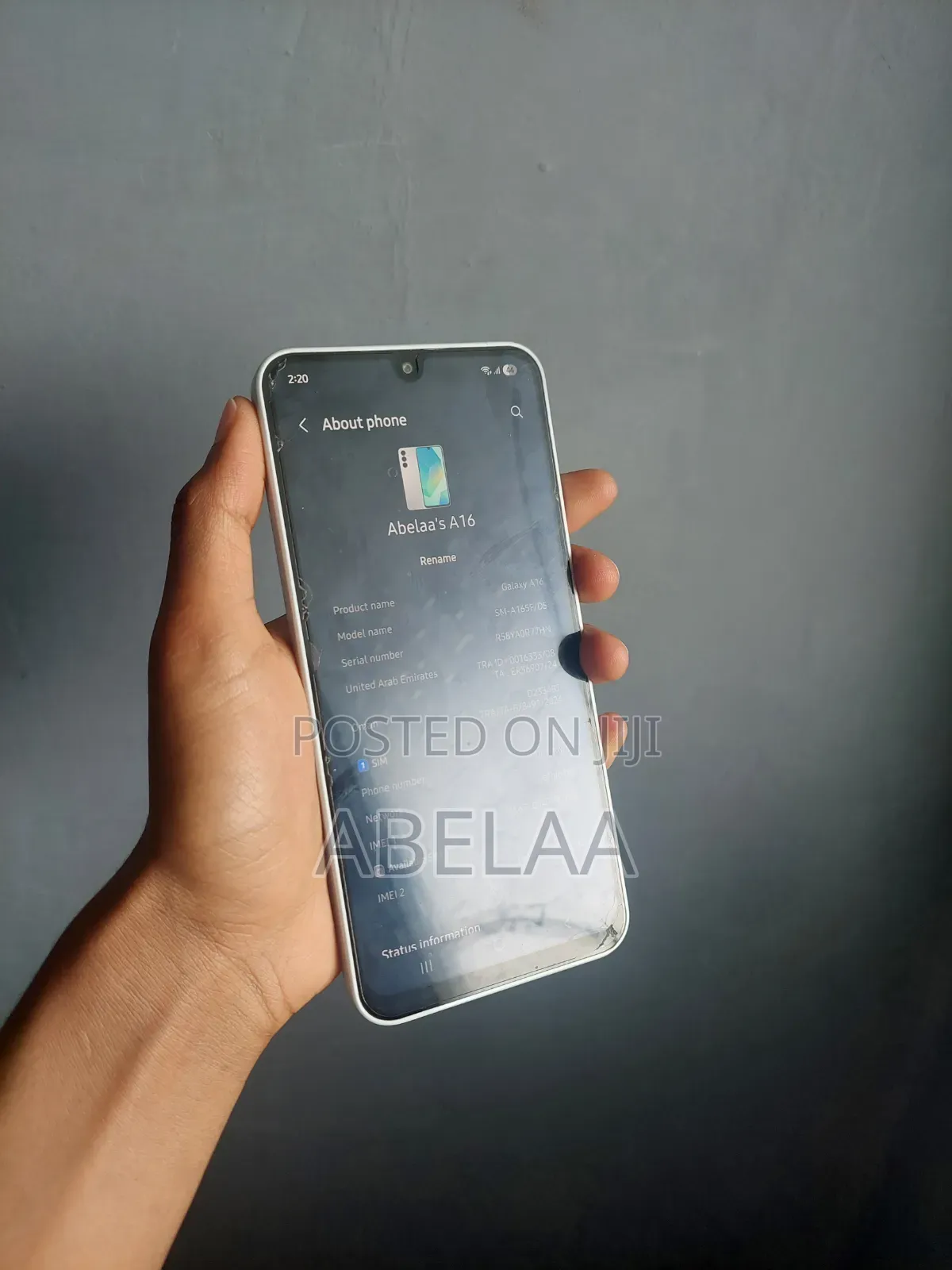 New Samsung Galaxy A16 128 GB White