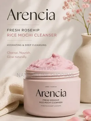 Arencia Fresh Rosehip Rice Mochi Cleanser