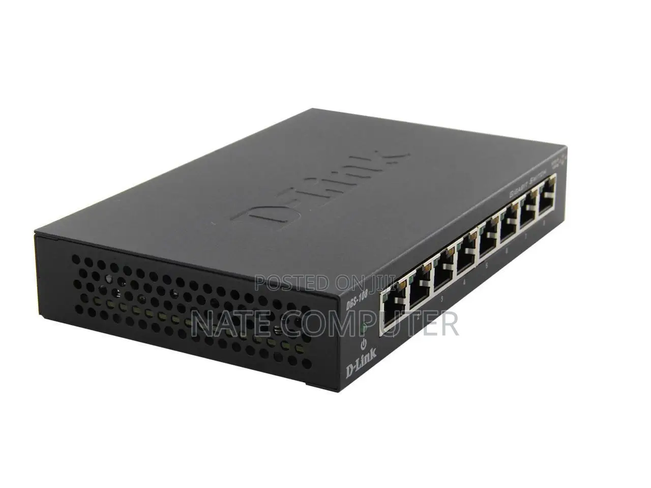 D-Link 8 Port Ethernet Switch | 10/100Mbps | Brand New Sealed