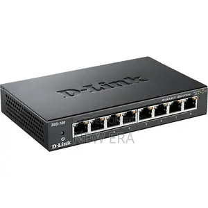 D-Link 8 Port Ethernet Switch | 10/100Mbps | Brand New Sealed