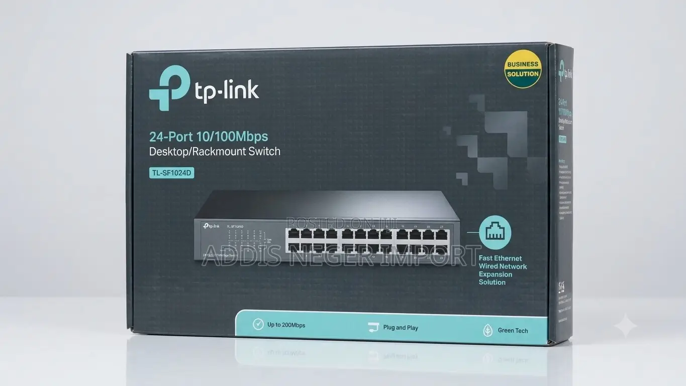 TP-Link 24-Port 10/100Mbps Desktop/Rackmount Switch
