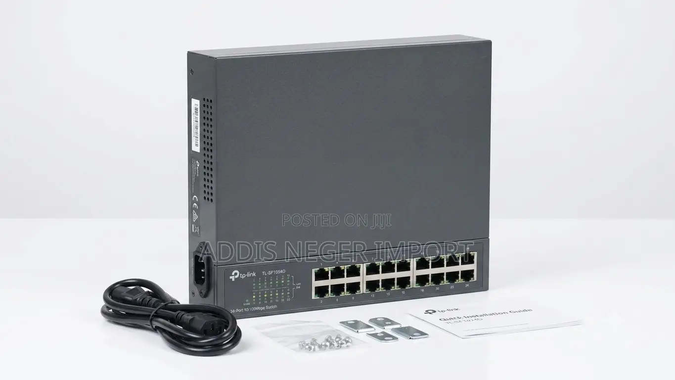 TP-Link 24-Port 10/100Mbps Desktop/Rackmount Switch