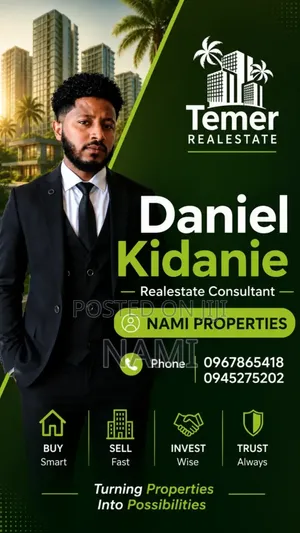 1bdrm Apartment in Temer Properties, Yeka for sale