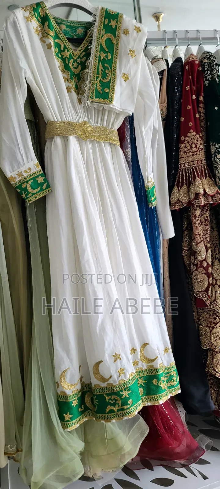 በእጅ የተሰራ አዲስ የሙስሊም ባህላዊ ሀበሻ ቀሚስ - ሱፒማ ማግ