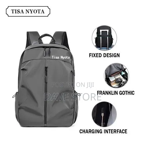 Backpack With USB Charging Port