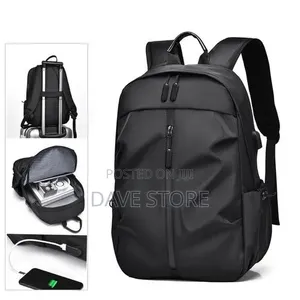 Backpack With USB Charging Port