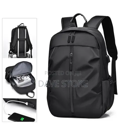 Backpack With USB Charging Port