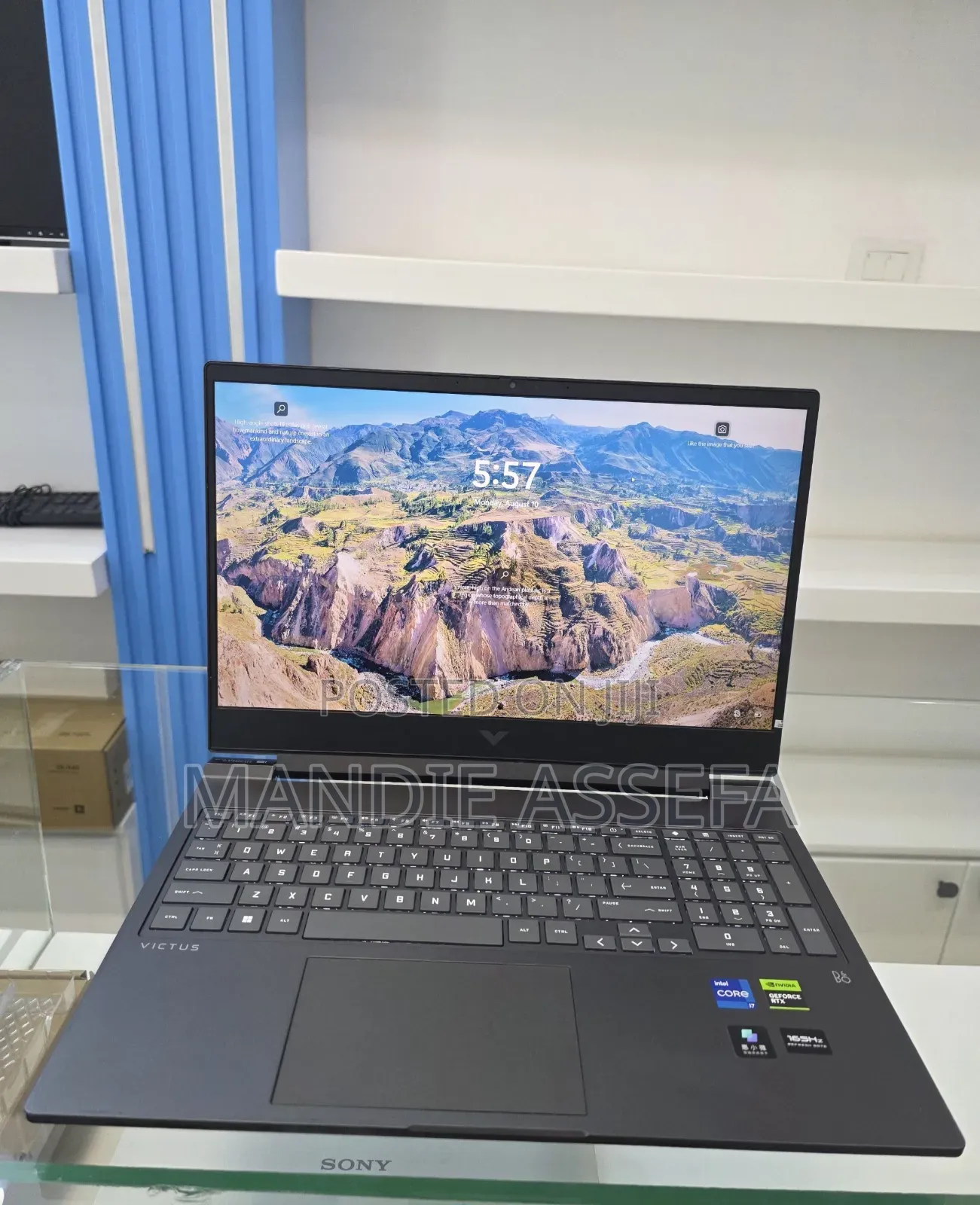 New Laptop HP Victus 16 16GB Intel Core i7 SSD 1T