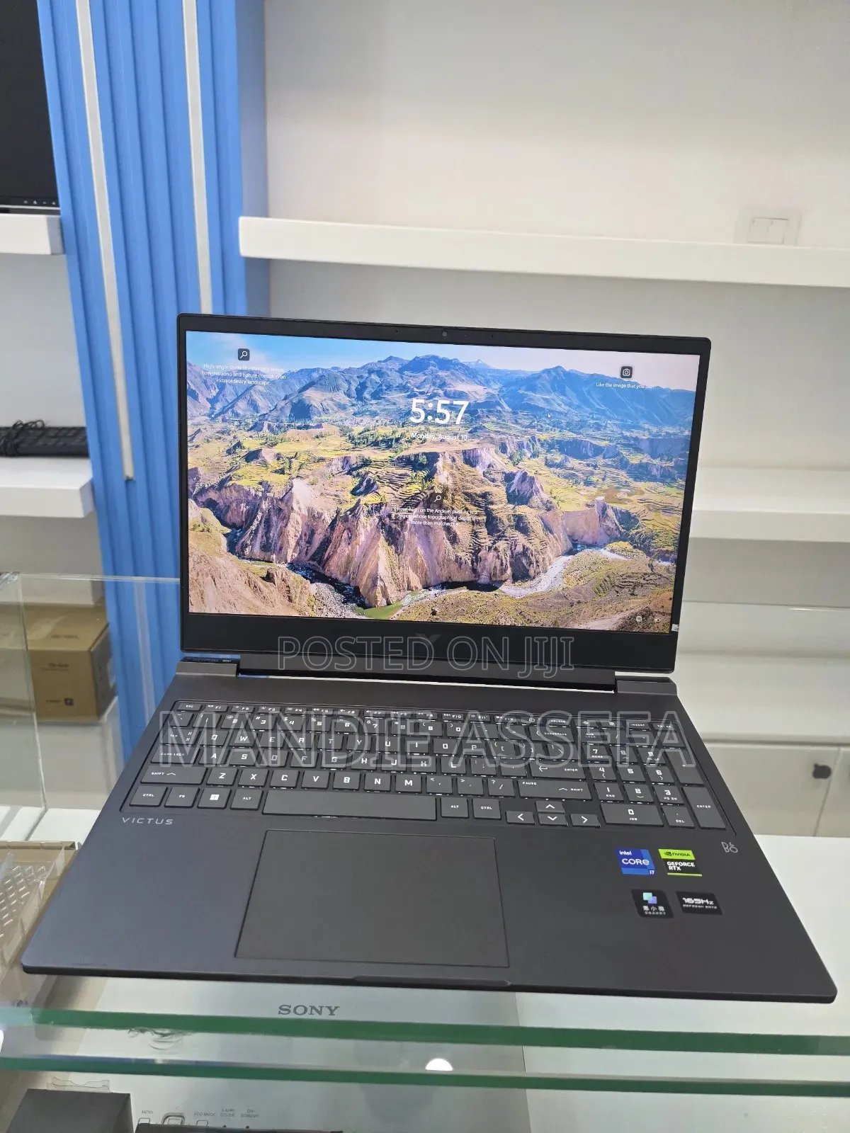 New Laptop HP Victus 16 16GB Intel Core i7 SSD 1T