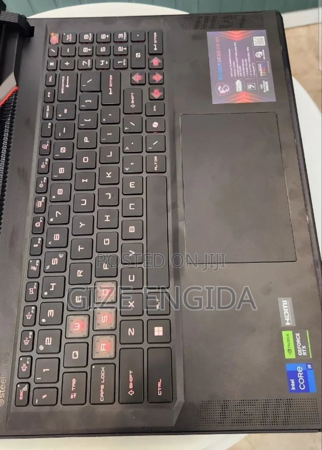 New Laptop MSI Raider GE68HX 13VI-202US 16GB Intel Core i9 SSD 1T