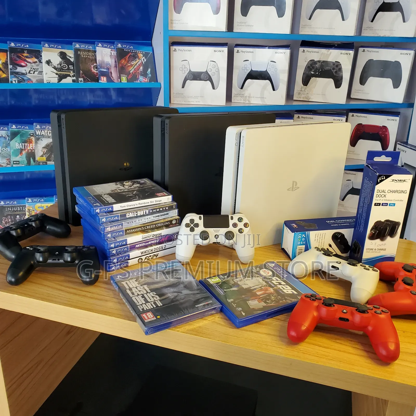 PS4 Slim – Original Controller Bundle