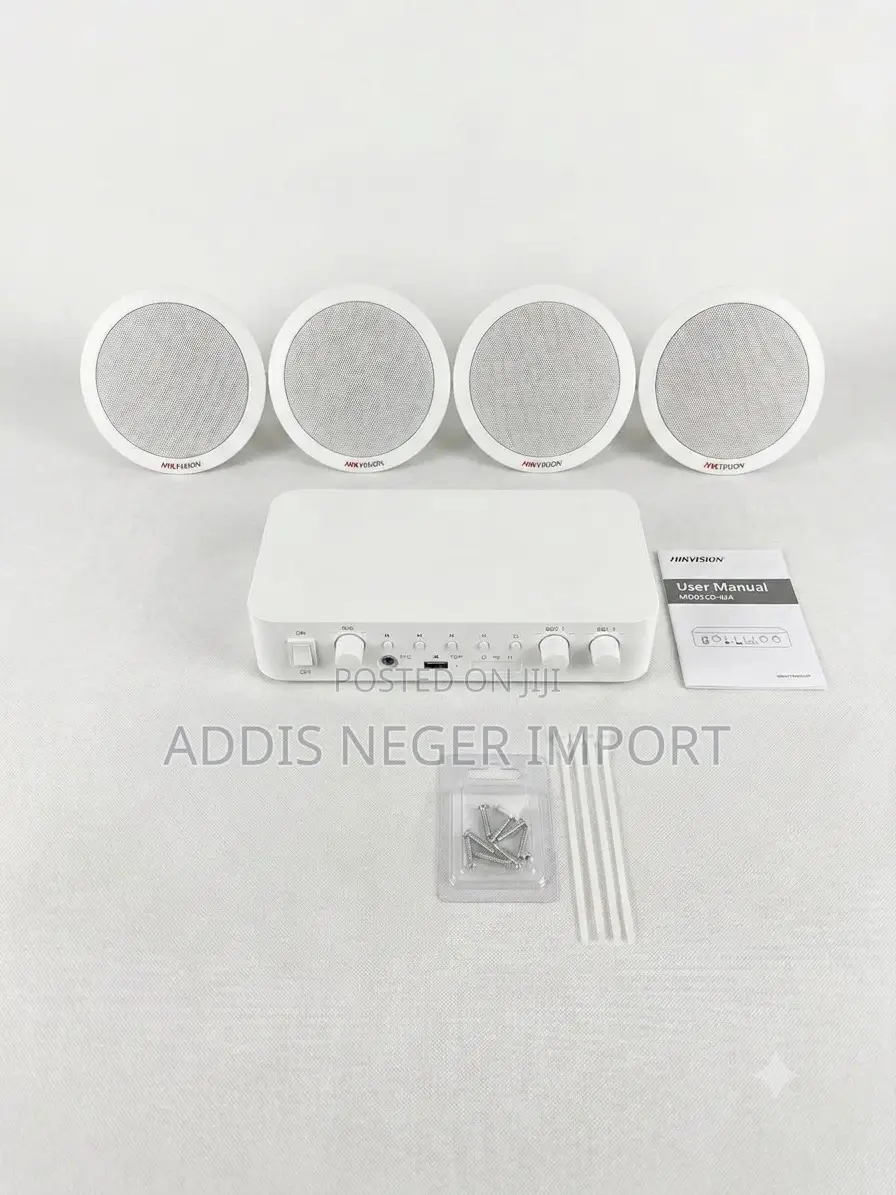 Hikvision 100V Analog Audio Ceiling Speaker Kit