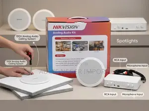 Hikvision 100V Analog Audio Ceiling Speaker Kit