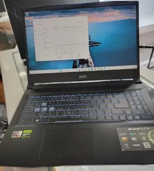 New Laptop MSI 16GB AMD Ryzen 5 SSD 512GB