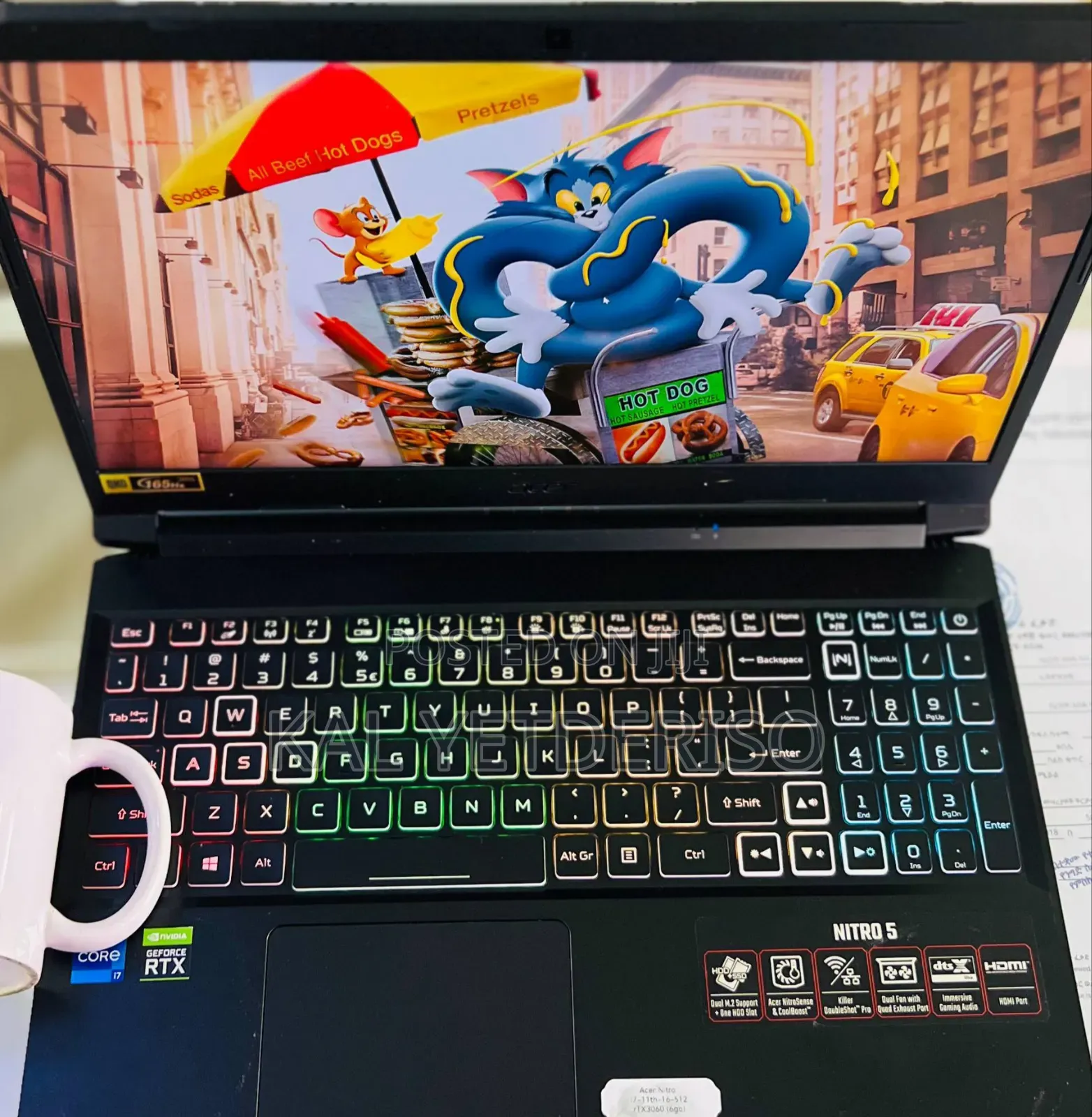 New Laptop Acer Nitro 5 16GB Intel Core i7 SSD 512GB