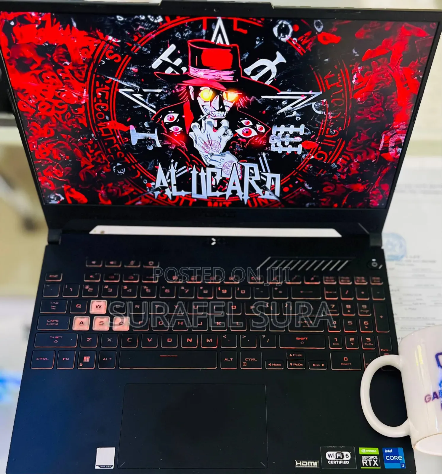 New Laptop Asus TUF Gaming F15 16GB Intel Core i7 SSD 512GB