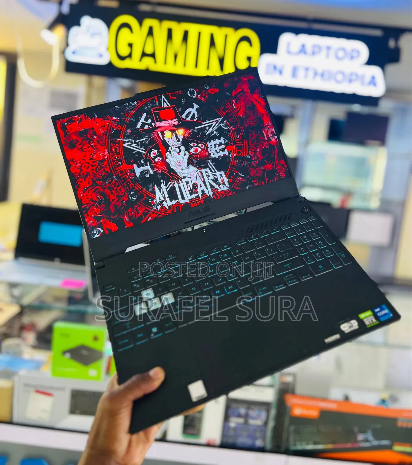 New Laptop Asus TUF Gaming F15 16GB Intel Core i7 SSD 512GB