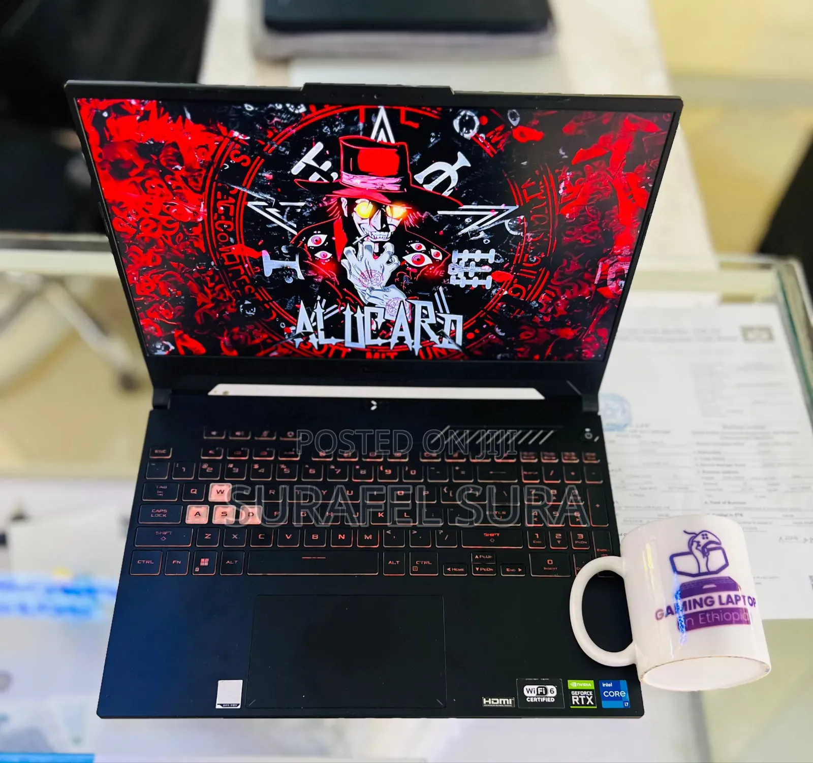 New Laptop Asus TUF Gaming F15 16GB Intel Core i7 SSD 512GB