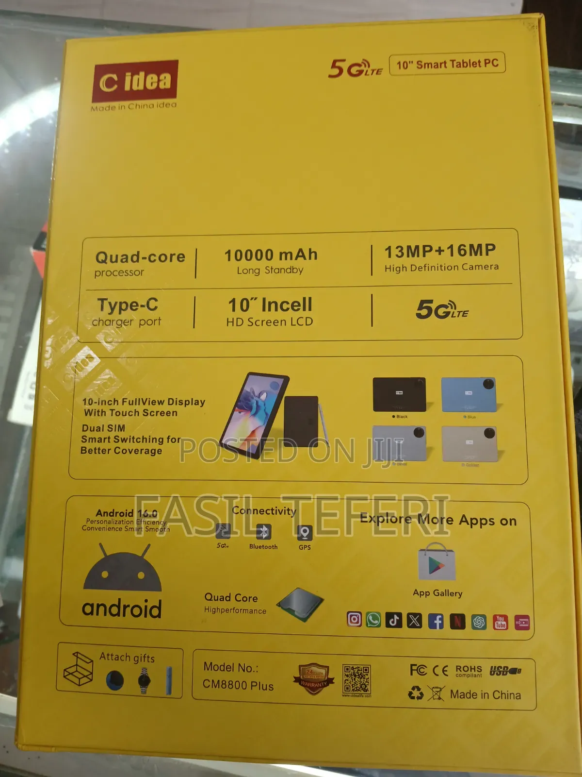 New Mobile Phone 1 TB Black
