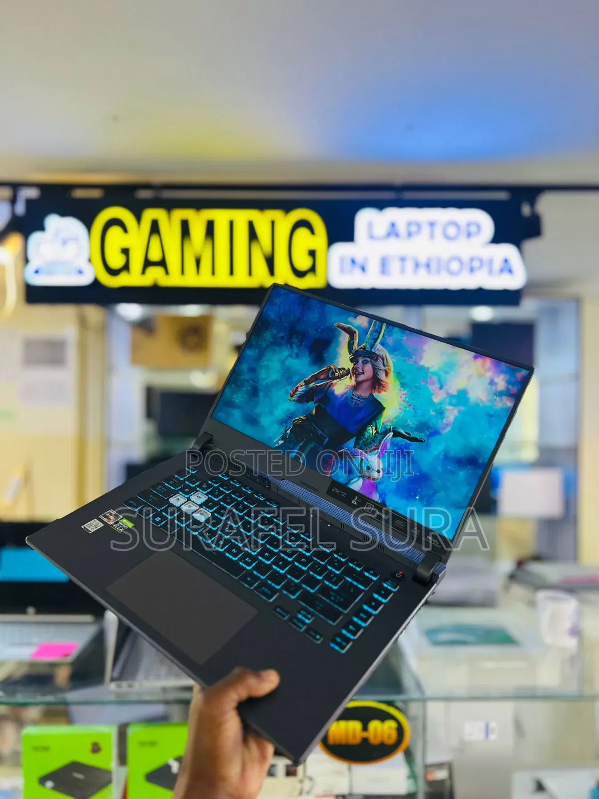 New Laptop Asus ROG Strix G15 16GB AMD Ryzen 9 SSD 512GB