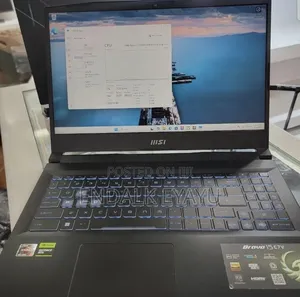 New Laptop MSI 16GB AMD Ryzen 5 SSD 512GB