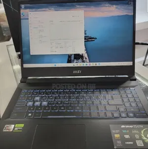 New Laptop MSI 16GB AMD Ryzen 5 SSD 512GB
