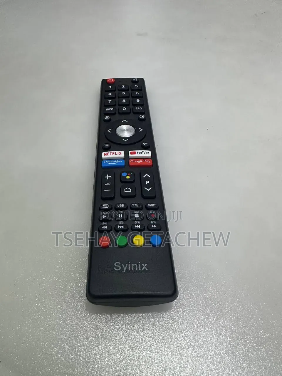 Syinix Smart TV Remote/ሲኒክስ ሪሞት