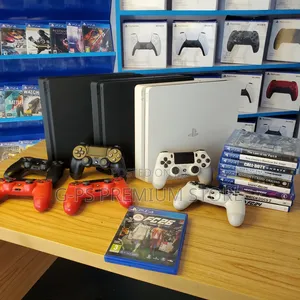 PS4 Slim – 5 Games Installed