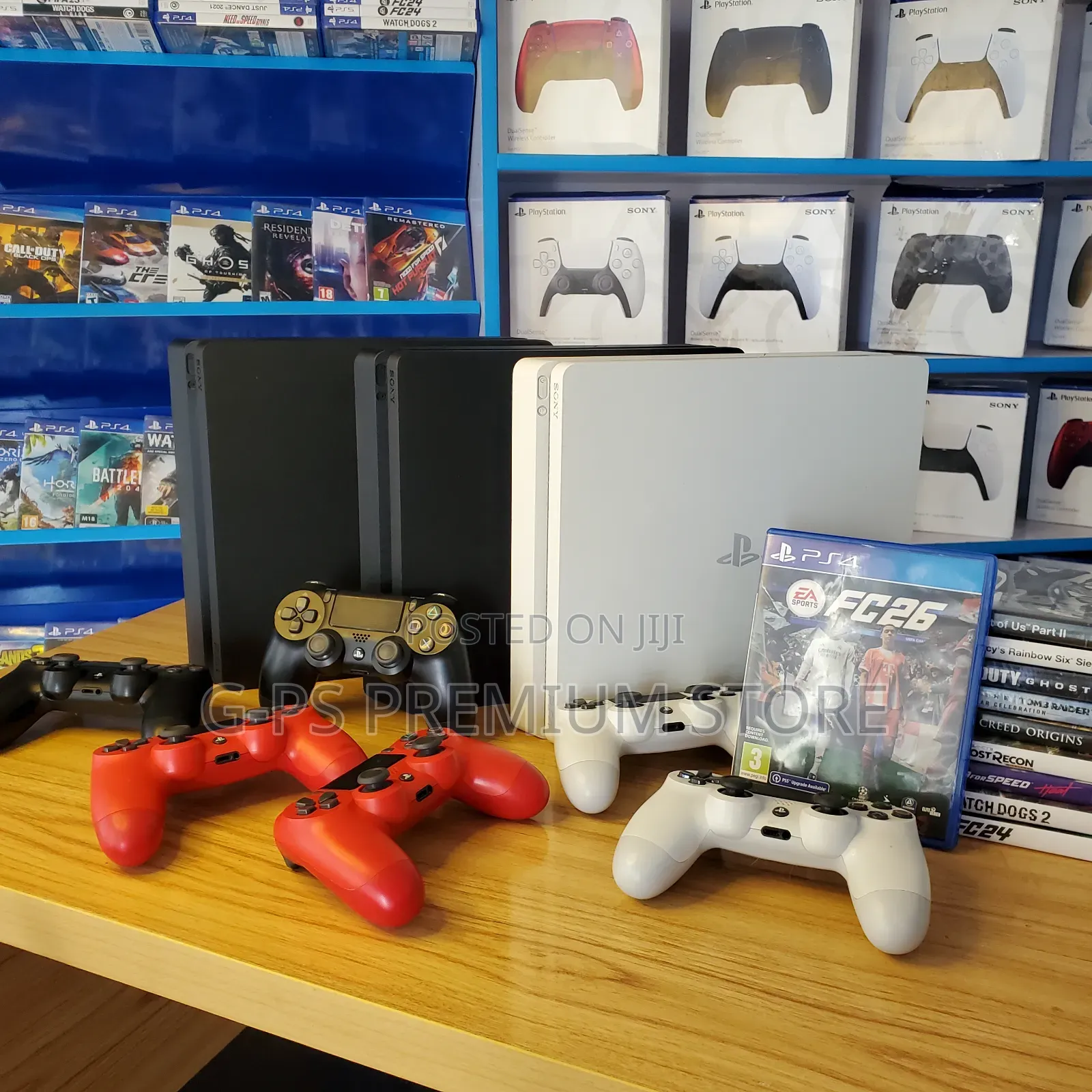 PS4 Slim – 5 Games Installed