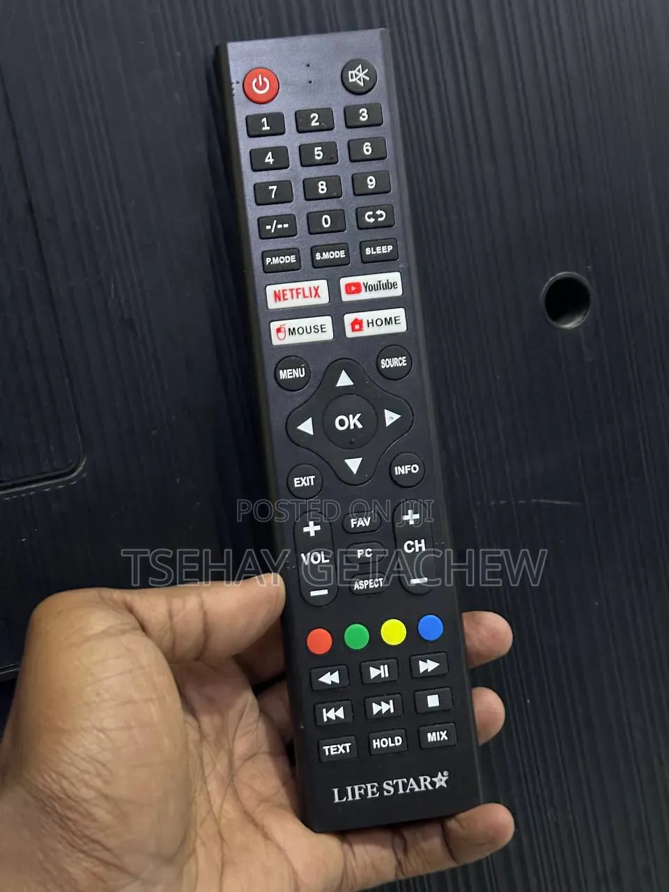 Lifestar TV Remote/ላይፍ ስታር ሪሞት
