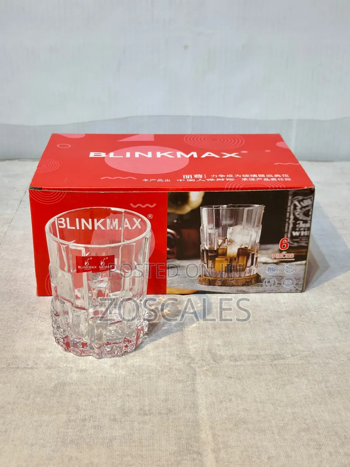 12pcs Whisky Glassware Set