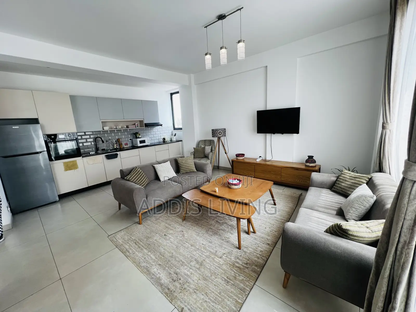 Furnished 2bdrm Apartment in Bole for rent