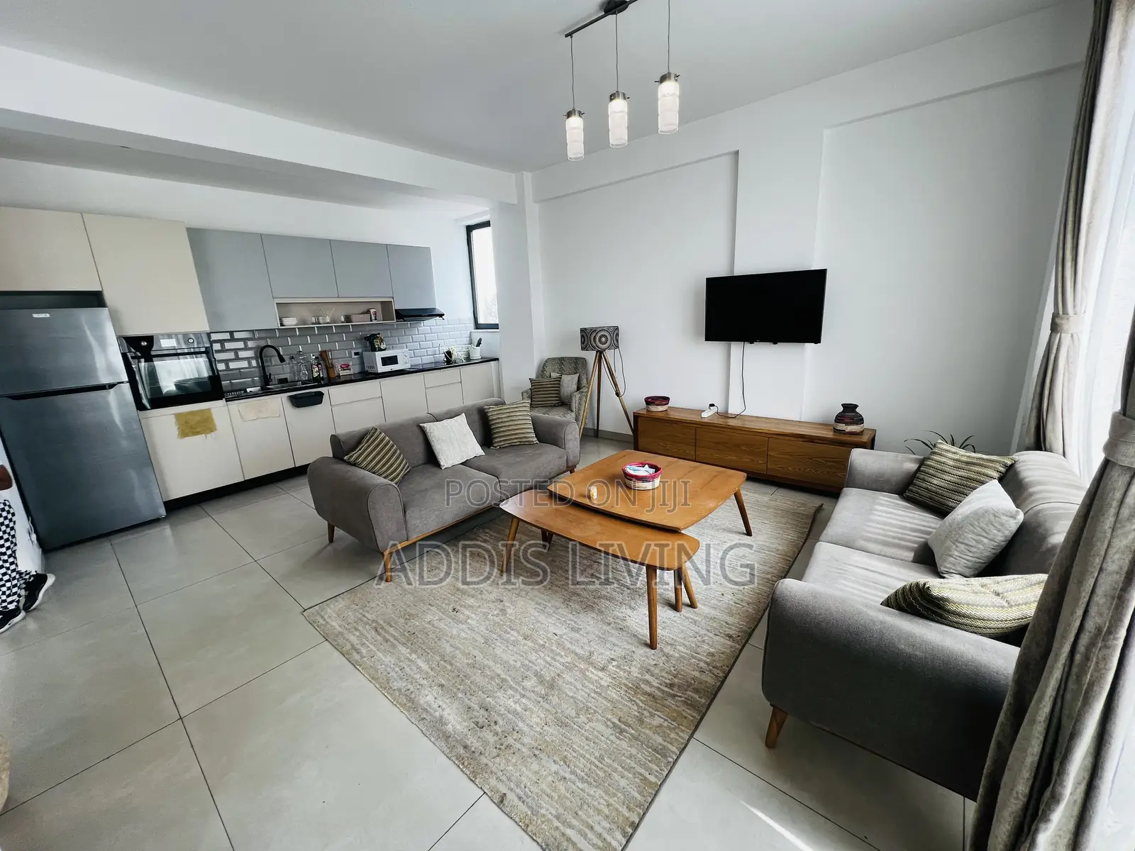 Furnished 2bdrm Apartment in Bole for rent