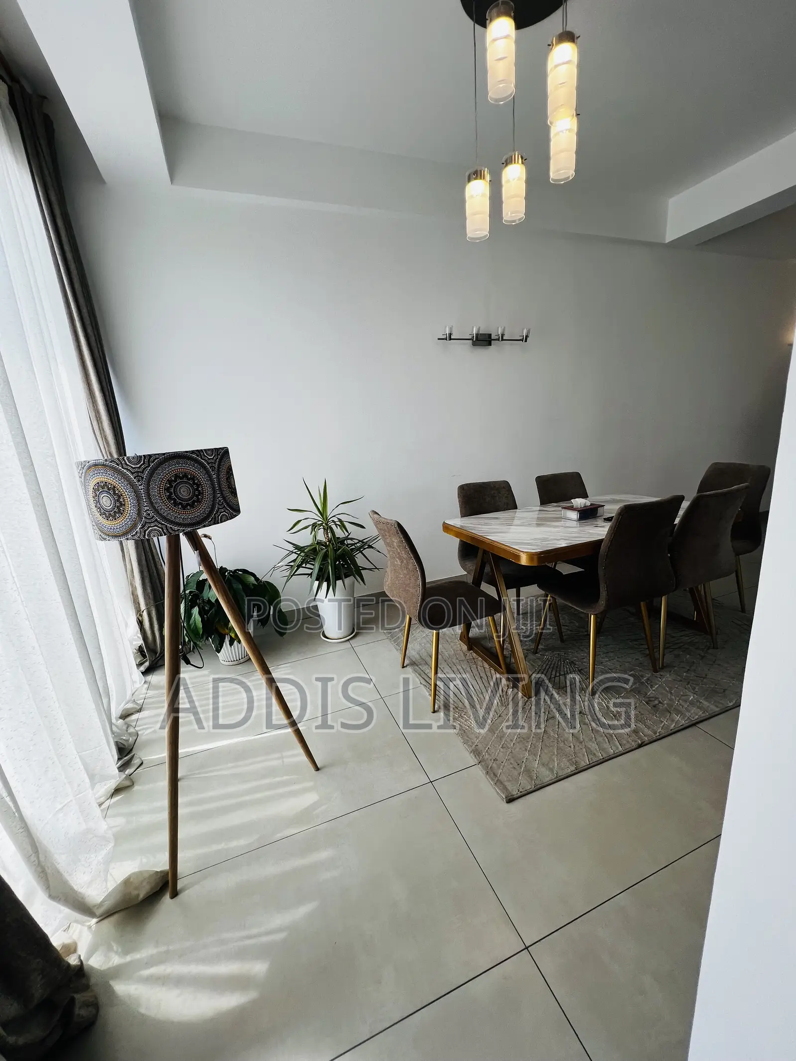 Furnished 2bdrm Apartment in Bole for rent