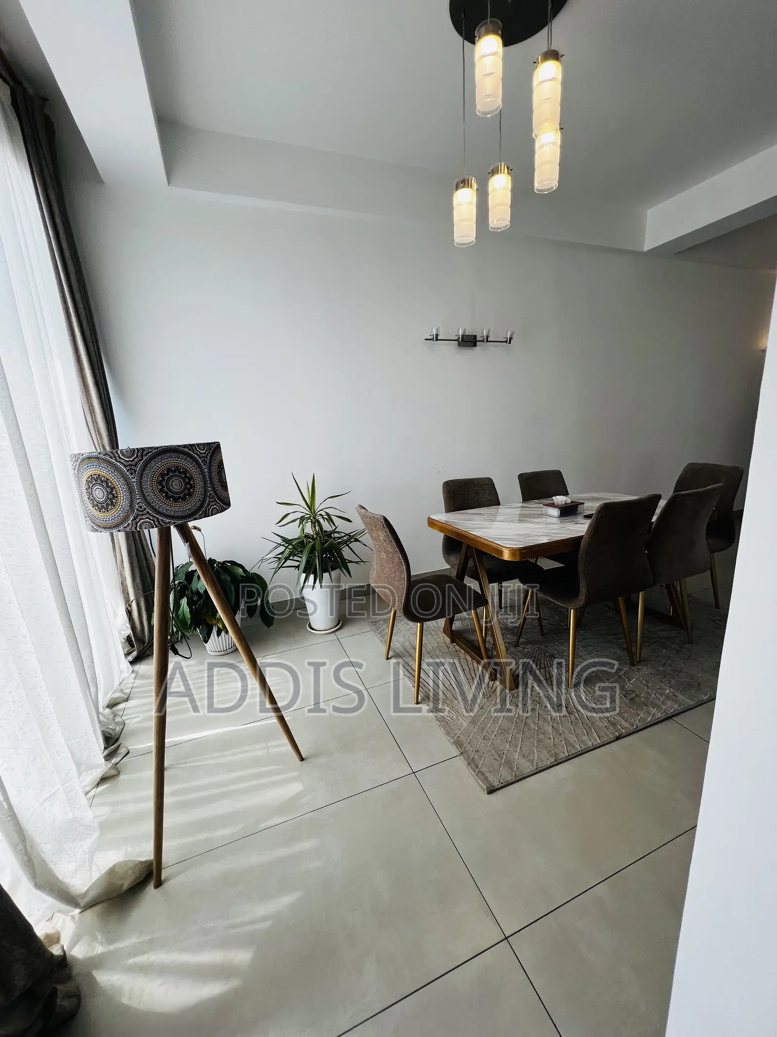 Furnished 2bdrm Apartment in Bole for rent