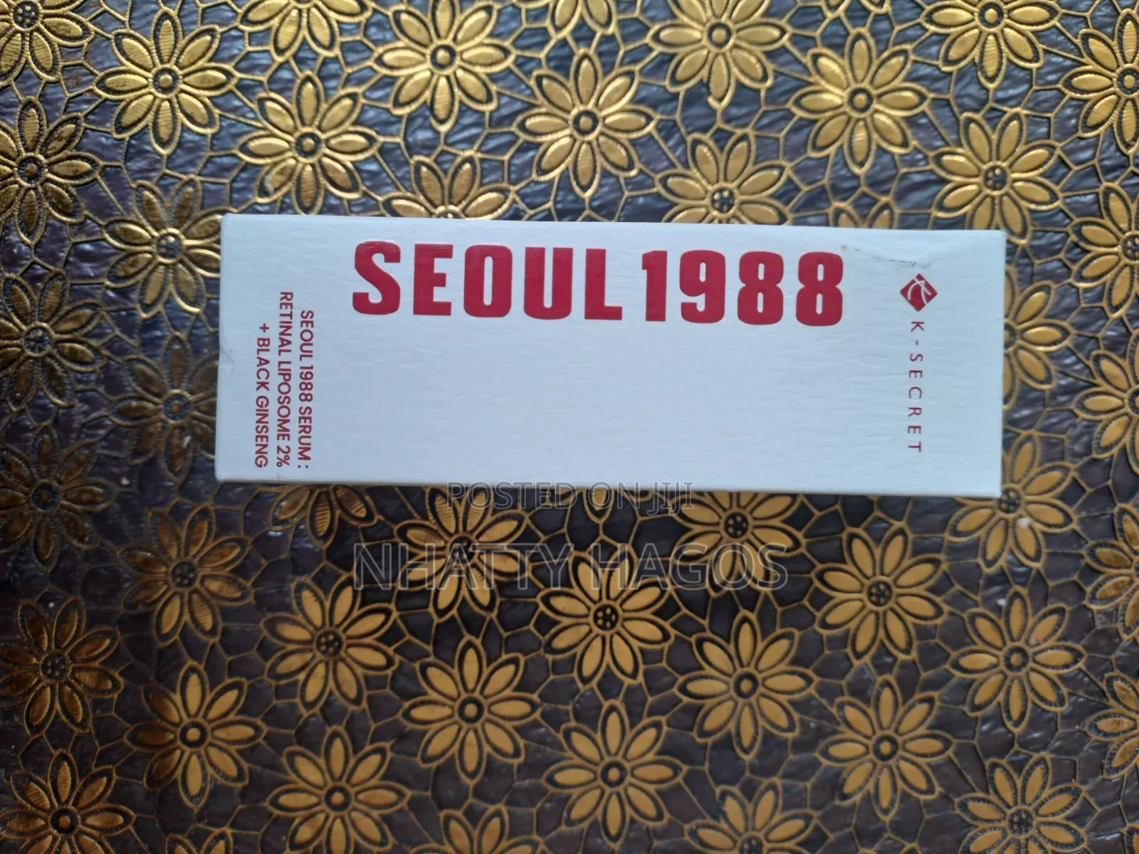 SEOUL 1988 Retinal Liposome 2% + Black Ginseng Serum