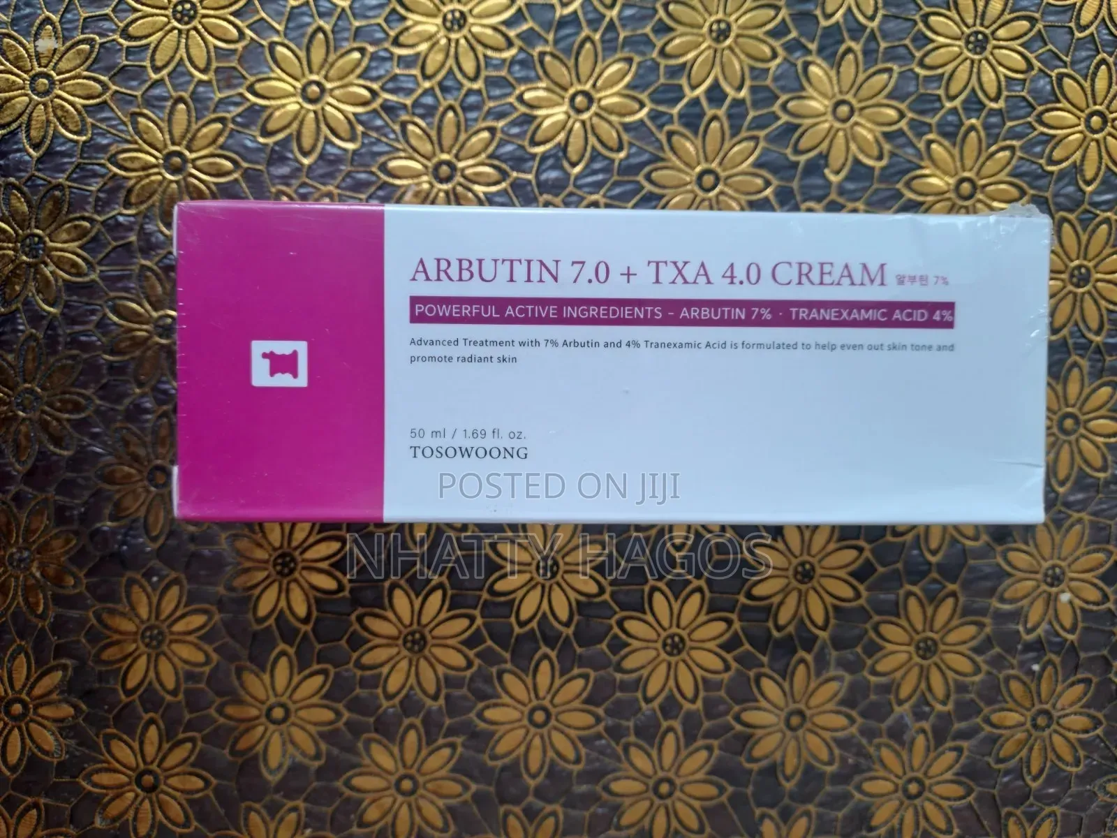 ARBUTIN 7.0% + TXA 4.0% Cream