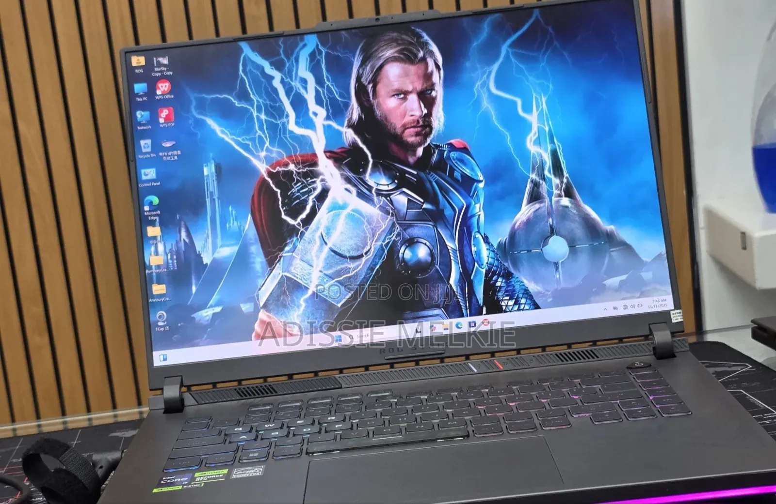 New Laptop Asus ROG Strix G15 16GB Intel Core i9 SSD 1T