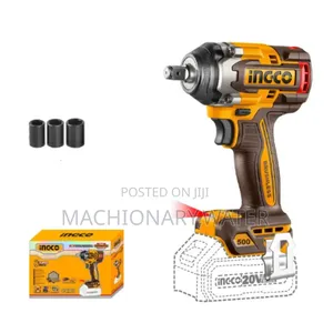 Ingco Chargable Impact Wrench 20v 500Nm