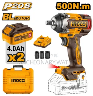 Ingco Chargable Impact Wrench 20v 500Nm